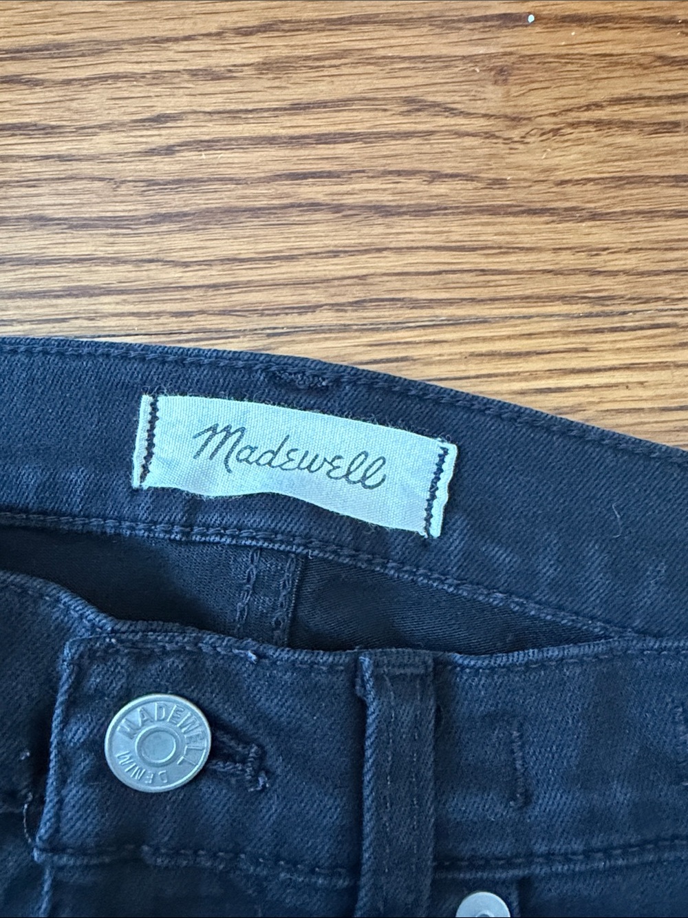 Madewell Black Skinny Jeans - Picture 2 of 4